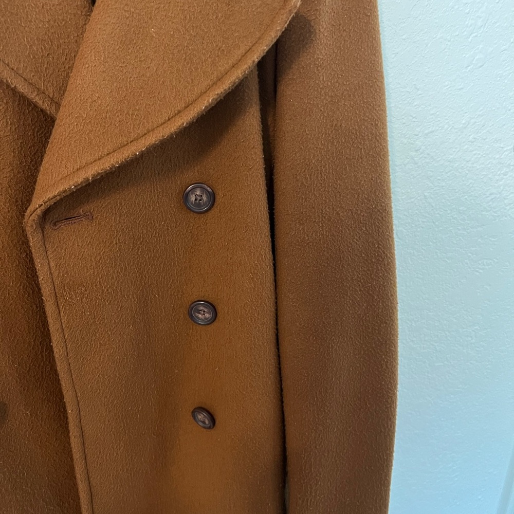 Old Navy Woman’s Camel Peacoat - Picture 5 of 9